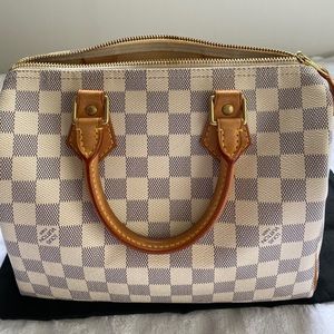 Louis Vuitton Speedy 25 Damier Azur